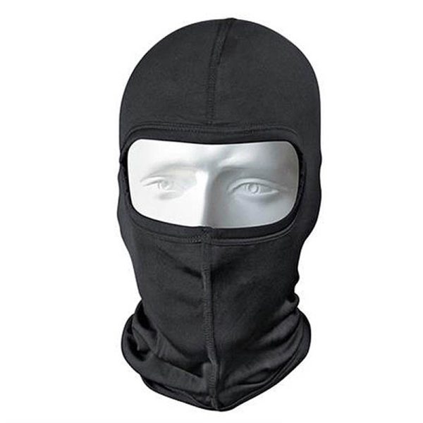 Hjälmhuva Svart Fleece