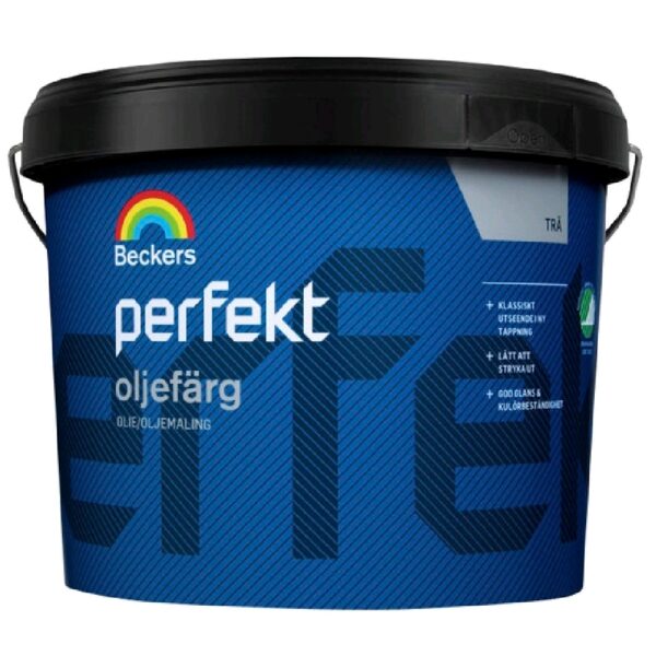 Perfekt Oljefärg  Utevit