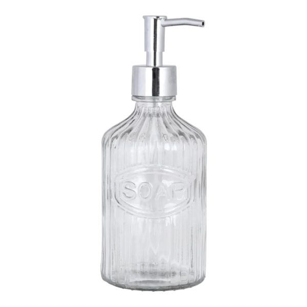 Tvålpump Soap Klar  Ø 8 x H 19,5 cm