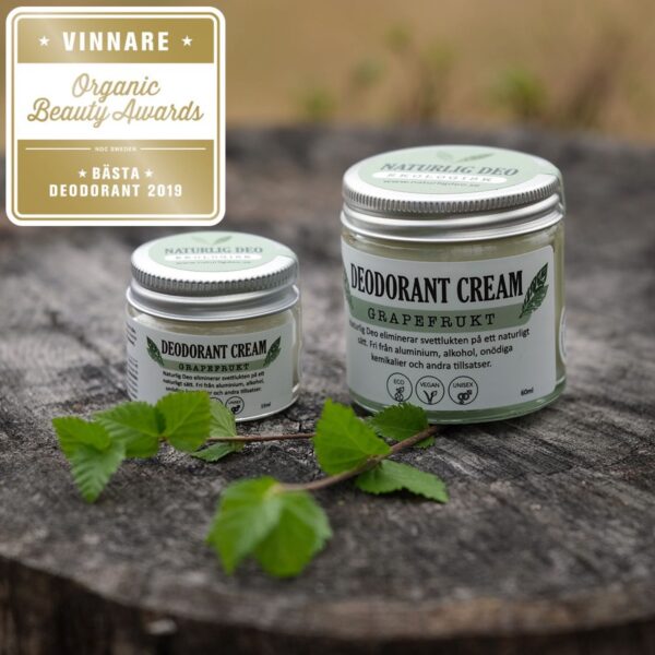 Eco Deodorant Cream Grapefrukt