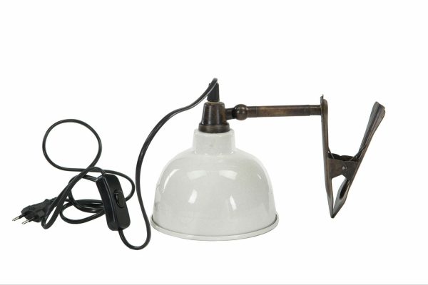 Lampa clip el emalj
