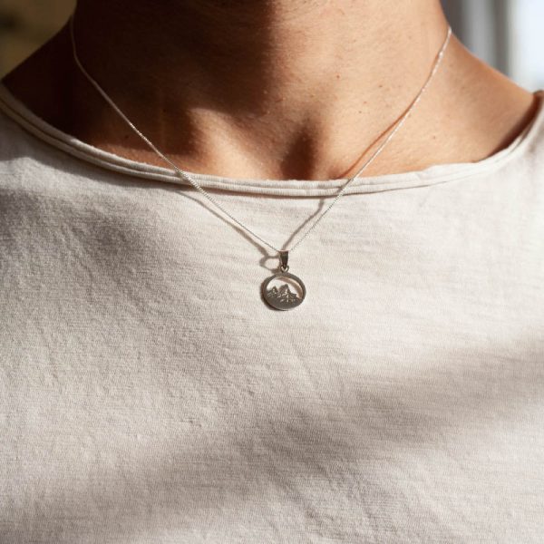 Silver Halsband med Bergstopp - Bild 3