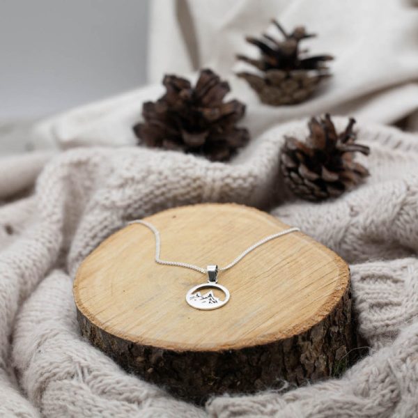 Silver Halsband med Bergstopp - Bild 2