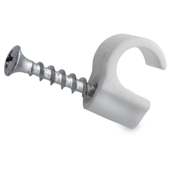 Clips 8-12mm m. skruv 10pack