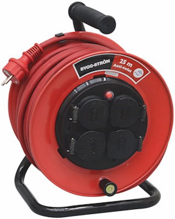 Kabelvinda 25m 3G2,5 Antitwist