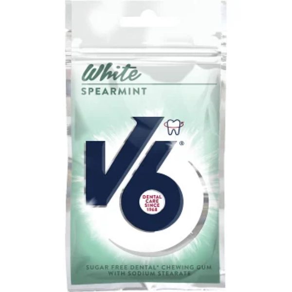Tuggummi White V6 spearmint