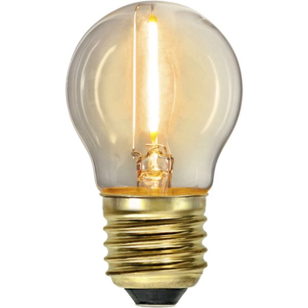 LED-lampa E27 G45 Soft Glow