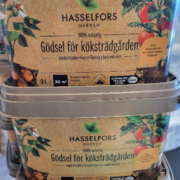 Gödsel för köksträdgård 3L, Hasselfors